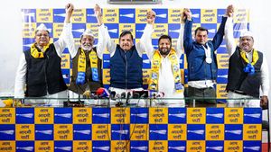 Mind Brink Exit Poll Predicts AAP's Broom To 'Sweep' Delhi Assembly Elections