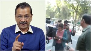 Anti-Corruption Bureau At Arvind Kejriwal's Residence Over Poaching Allegations Against BJP