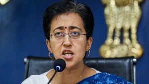 Delhi CM Atishi Booked After Her Supporter Slaps A Police Officer