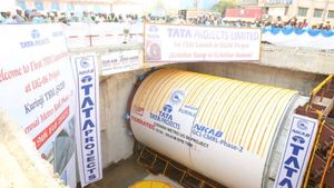 Chennai Metro Update: First Tunnel Boring Machine 'Kurinji' Launched At Kolathur Ramp