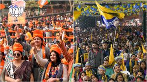 DV Research Predicts 10-Seat Gap Between BJP, AAP In Delhi Elections