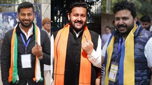 Rajinder Nagar Constituency Result 2025: Vineet Yadav Vs Umang Bajaj Vs Durgesh Pathak - Who'll Win?