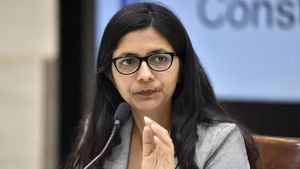 'Kabhi Delhi Ka Beta, Kabhi Haryana Ka Laal, Ab Punjabi Puttar': Swati Maliwal Takes A Jibe At Arvind Kejriwal