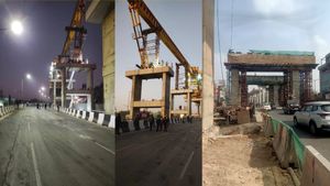 ORR Traffic Back to Normal As BMRCL Girder Launcher Repair Completed
