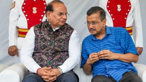 Delhi LG VK Saxena Orders Probe Into AAP's Horse Trading Charge Against BJP