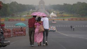 Rain In Delhi-NCR Doubles Joy Of Holi