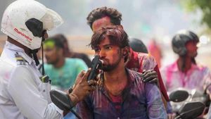 Delhi Traffic Police Issues 7230 Challans On Holi 2025; Double To Last Year