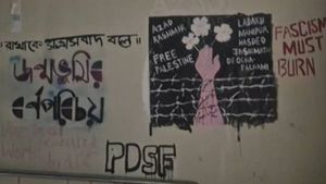 'Azad Kashmir', 'Free Palestine' Graffiti At Jadavpur University Triggers Row