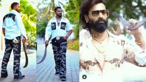 Bigg Boss Kannada Stars Vinay Gowda & Rajath Kishan Booked Under Arms Act for Brandishing Weapon in Viral Reel