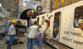 Cadaver Dogs Of Kerala Police To Join Telangana Tunnel Collapse Rescue Operation