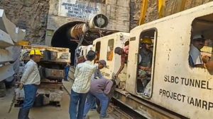 Human Remains Discovered in Telangana’s SLBC Tunnel Amid Ongoing Rescue Operation