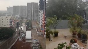 Bengaluru Rains: Kalyan Nagar, Banaswadi, CBD Areas Hit By Heavy Rain, See How the City Looked in Viral Videos