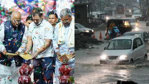 Bengaluru Rains Show Administrative Failures, But Congress Busy In Celebrations: BJP Over Anniversary Event