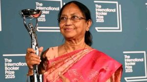 Banu Mushtaq Wins International Booker Prize For Kannada Short Story Collection 'Heart Lamp'