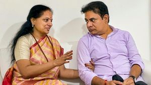Trouble In Paradise? BRS Crisis Deepens As Kavitha Questions KTR, Junks BJP Merger, Reaffirms Loyalty To KCR