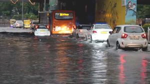 Heavy Rainfall Causes Widespread Disruption Across Delhi, NCR; Flight Ops At IGI Airport Affected
