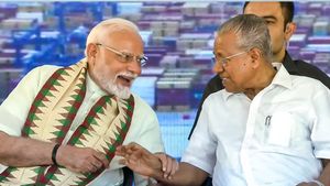 Tharoor, Kerala CM's Presence Gives Sleepless Nights To INDIA Bloc: PM Modi In Thiruvananthapuram