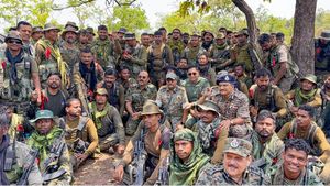 Telangana-Chhattisgarh Border Crackdown Nets 20 Maoists, Arms Cache