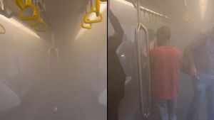 Mumbai Metro Coach Fills With Smoke At Devipada Station Following Bus Fire