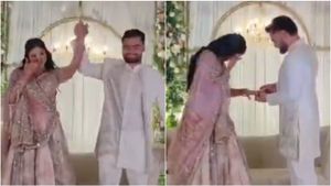 Rinku Singh Gets Engaged To Priya Saroj In Grand Lucknow Ceremony; SP MP Seen Shedding Happy Tears | WATCH