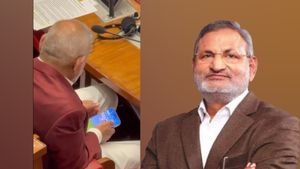 While Farmers Struggle, Maharashtra’s Agriculture Minister Caught Playing Video Game