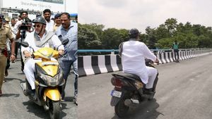 Hebbal Flyover’s Loop Set to Open Soon, DK Shivakumar's Scooter Ride Steals Spotlight Over ₹18,500 Fine