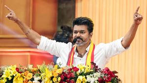 Actor Vijay Says TVK Will Make Hunger, Corruption Free Tamil Nadu