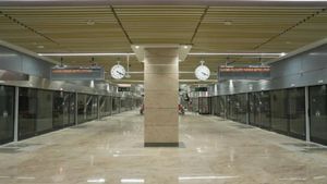 Mumbai Metro 3 Cuffe Parade Station First Look: Sleek Design, Photos Inside