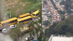 Massive Traffic Jam on Sarjapur Road; School Buses Running Late in Bengaluru