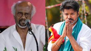 No Comments: Rajinikanth On Large Gatherings At Thalapathy Vijay's TVK Event
