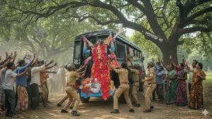 Kali Idol Taken By Police In West Bengal: BJP Slams Mamata Banerjee