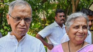 Sudha Murty and Narayana Murthy Cite This Reason for Skipping Karnataka Case Survey