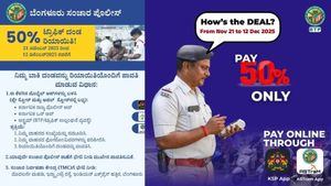 Bengaluru Traffic Fine: Motorists Get 50% Discount on Pending E-Challan Dues Till December 12