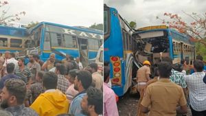 Tamil Nadu Accident: 6 Killed, Over 20 Injured In Tenkasi After Two Buses Collide Head-On