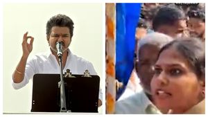 Puducherry IPS Officer Isha Singh Confronts Vijay's Aide Bussy Anand In Viral Video