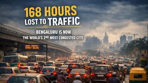 168 Hours Lost to Traffic: Bengaluru Is Now the World’s 2nd Most Congested City