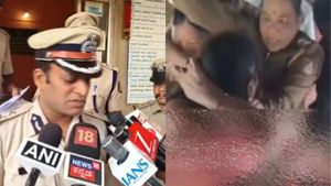 'BJP Woman Removed Clothes Inside Police Van’: Police Reject Stripping Allegation In Hubballi, Watch 