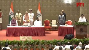 Sunetra Pawar, Ajit Pawar's Wife, Takes Oath As Maharashtra Deputy CM