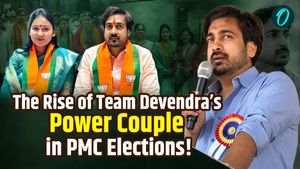 Team Devendra's Tech-Savvy 'Power Couple Reshapes the Battle for PMC Elections 