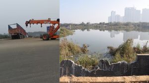 “Who Will Pay for the Wall?” Truck Driver Who Survived Where Techie Drowned Alleges Noida Authority Apathy