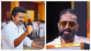 Vijay's TVK Gets Whistle, Kamal's MNM Bags 'Battery Torch' As Party Symbols