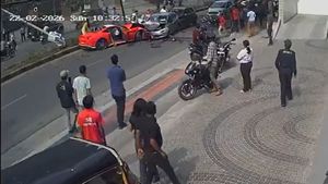 CCTV Video Shows Ferrari Losing Control, Hitting Electric Pole And Oncoming Car In Hyderabad’s Jubilee Hills