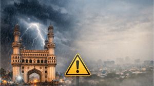 Hyderabad Weather Update: IMD Predicts Scattered Thunderstorms Today, Hazy Till February 27