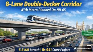 Hyderabad-Vijayawada Highway Upgrade: 8-Lane Double-Decker Corridor With Metro Planned At Rs 941 Crore