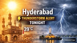 Hyderabad Weather Forecast: Hot Conditions Continue, Thunderstorm May Strike By Night