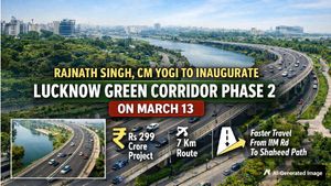 Lucknow Green Corridor Phase 2 Opens March 13; Travel From IIM Road To Shaheed Path To Get Faster