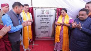 Delhi To Get Ladakhi-Style Foot Over Bridge at Ladakh Budh Vihar as CM Rekha Gupta Lays Foundation Stone