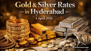 Latest Gold Silver Rate In Hyderabad, 4 April 2026: Fresh 18K, 22K, 24K Gold and Silver Prices