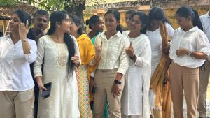 White Shirt, Khaki Pants: TVK Supporters Make Mark In Tamil Nadu Polls