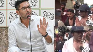 Mob Attack On MP Abhishek Banerjee, TMC Leader's Shirt Torn Hours After Visiting Victim's Family, WATCH